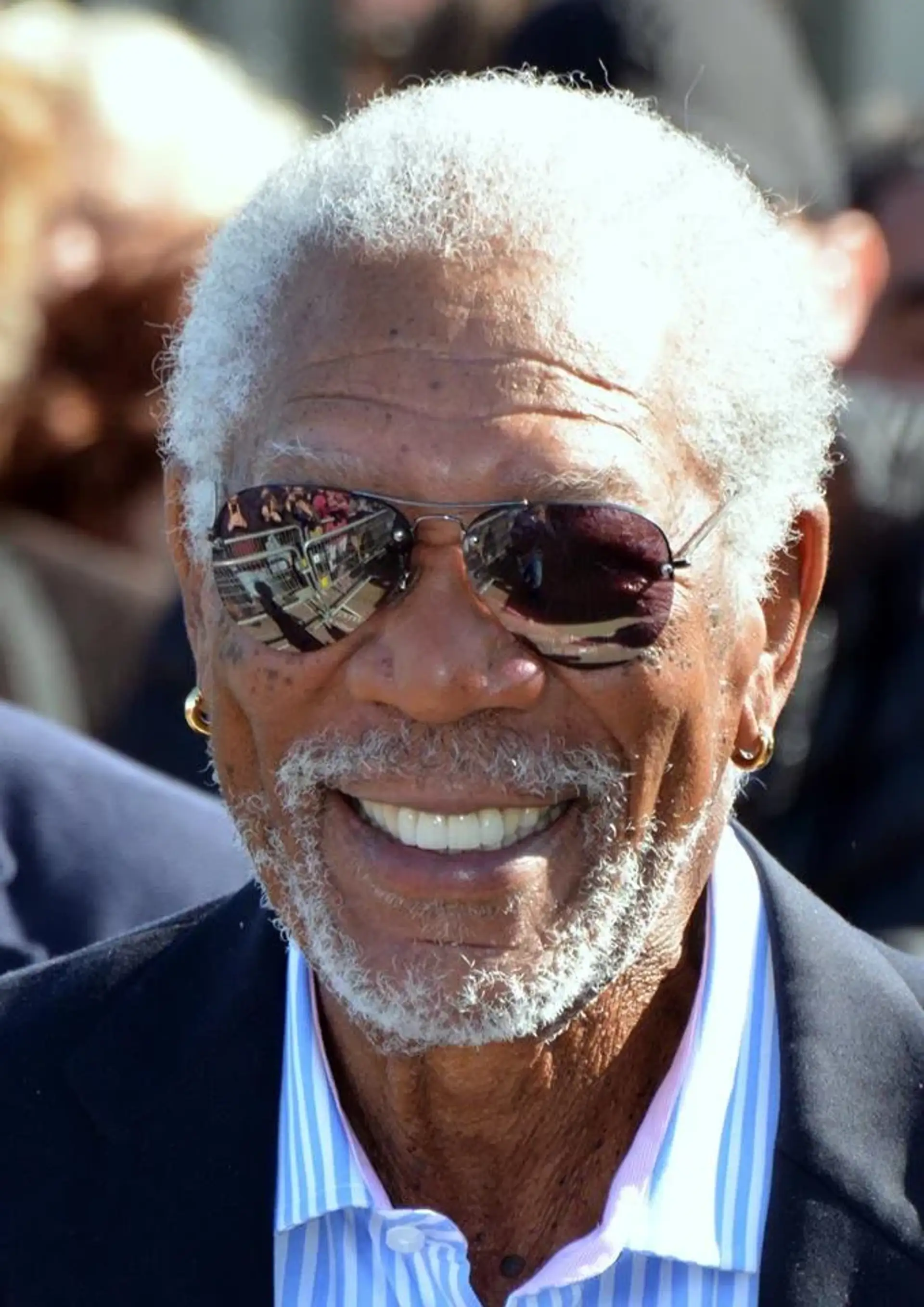 Morgan Freeman's Teeth: Reading the Public Photographs